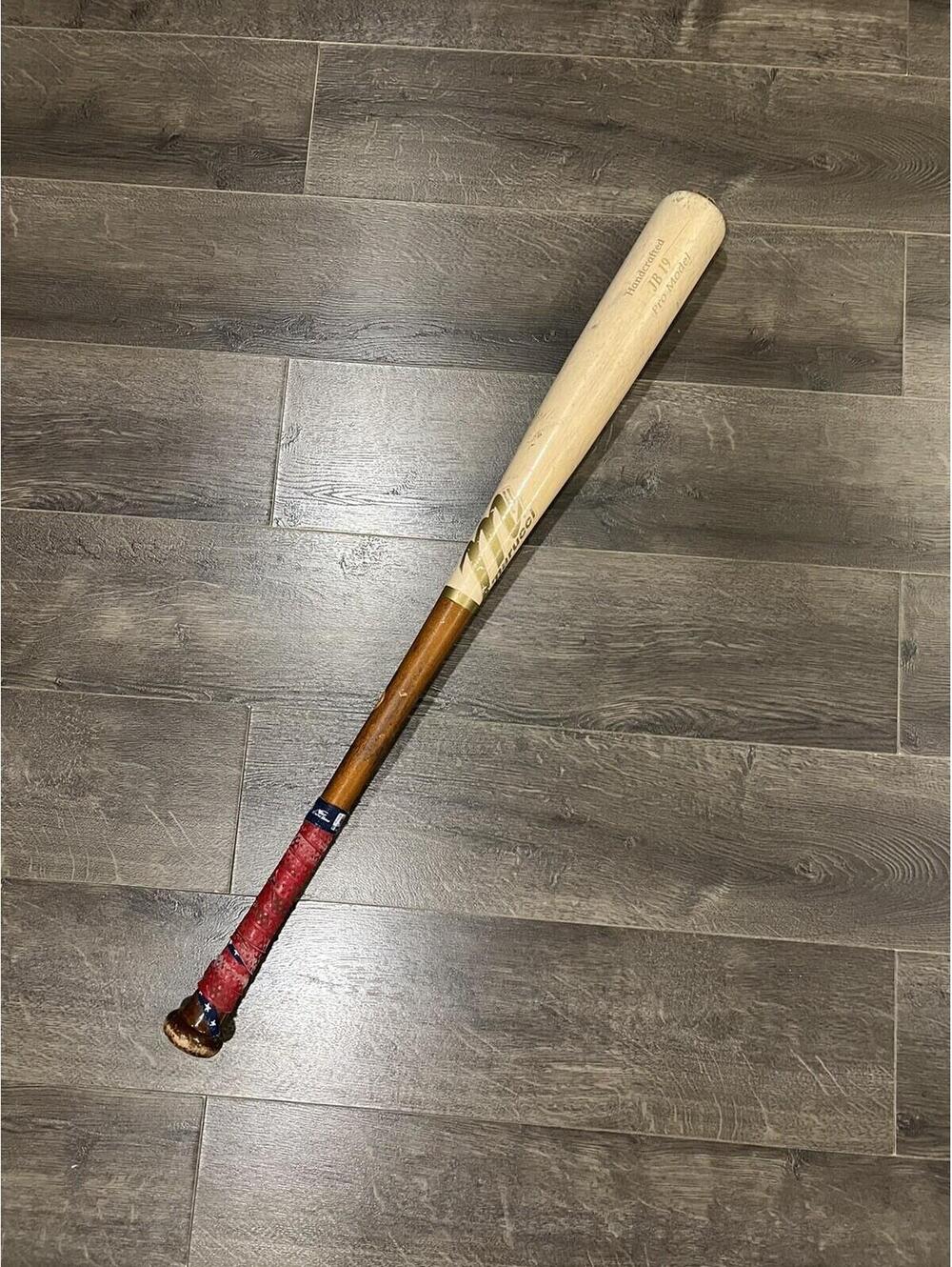 MARUCCI JB 19 PRO Model Hand Crafted Walnut Wooden Baseball Bat 32” Bone Rubbed